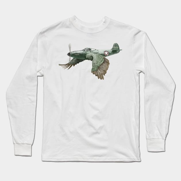 It's a bird! It's a plane! Long Sleeve T-Shirt by jamesormiston